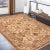 "Enhance the ambiance of your home with this magnificent Persian-influenced Turkish hand-knotted rug made by skilled...