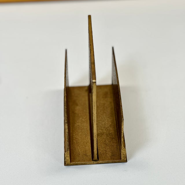 Gothic Early 20th Century Tiffany Studios New York 1643 Venetian Bronze Note Pad Holder Desk Blotter For Sale - Image 3 of 16