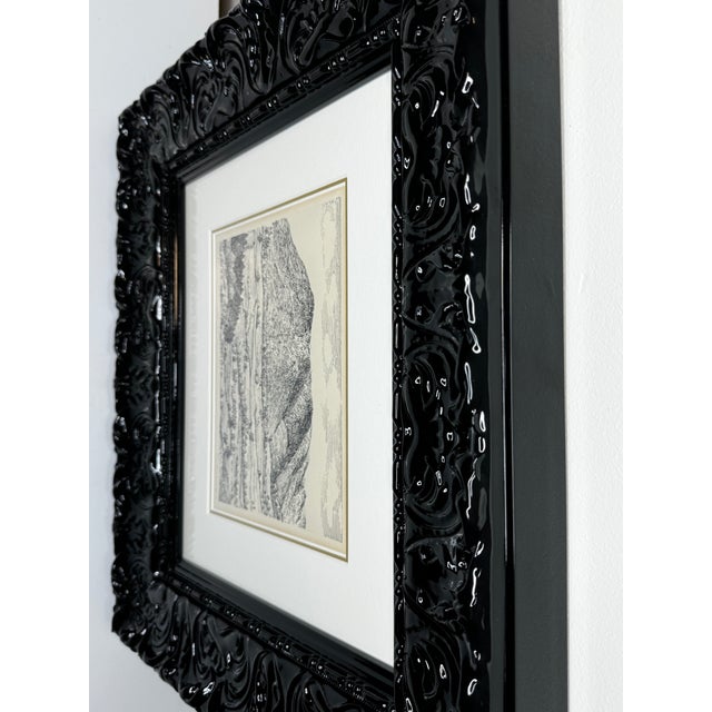 British Masterpiece Low Fell, From Lanthwaite Hill Original Pen-and-Ink Landscape Drawing Lake District, Cumbria Signed by Alfred Wainwright For Sale - Image 9 of 12