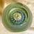 Abstract Robert Eicholt Signed 2002 Art Glass Paperweight Suspended Swirls and Bubbles For Sale - Image 3 of 5