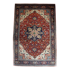 Vintage Heriz Rug 13'2'' X 19'6''