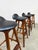 These rare vintage design stools by erik buch, model od 61, are among the absolute icons of danish design. With their...