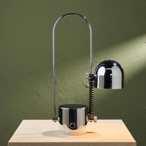 Adjustable BA-5473 Table Lamp in Chrome by Josep Maria Magem for Madom, Spain, 1970s For Sale - Image 4 of 12