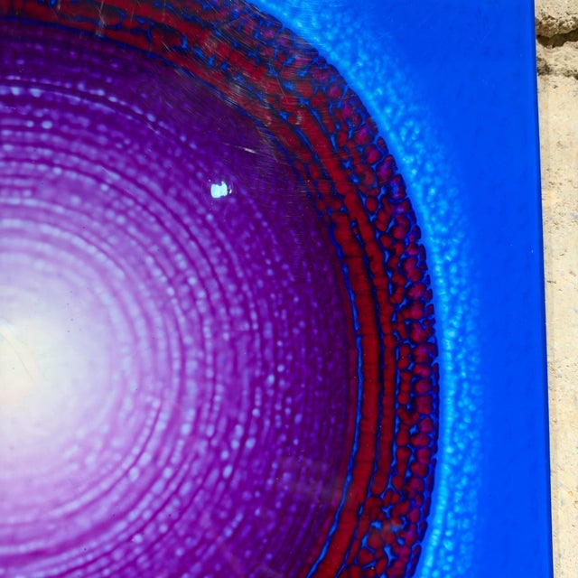 Original Contemporary Abstract Art Wall Constructed in Acrylic Op Art Chok 1973 For Sale - Image 9 of 10