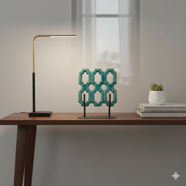 Sculpture Materials Chinese Rectangular Open Turquoise Mix Glaze Wall Floor Clay Tile For Sale - Image 7 of 11