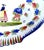 Off-white Vintage Henriot Quimper Fish Serving Platter For Sale - Image 8 of 12