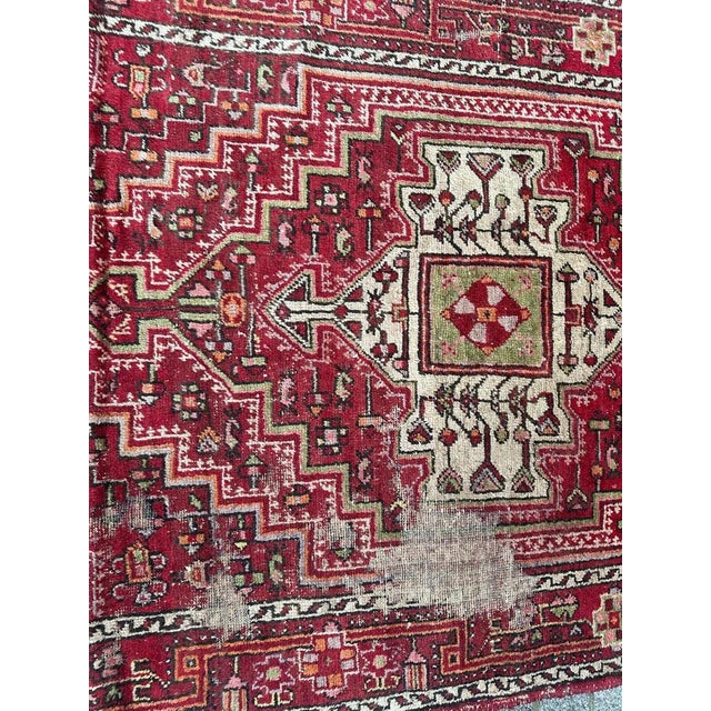 Mid-Century Hamadan Rug, 1950s For Sale - Image 10 of 18