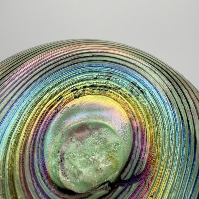 Large Glass Vase by Erwin Eisch, 1982 For Sale - Image 11 of 12