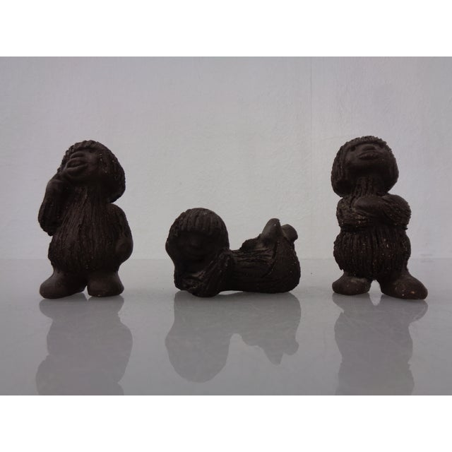 Stoneware Troll Figures from Ramsing, Denmark, 1960s, Set of 4 For Sale - Image 15 of 18