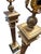 Hollywood Regency Vintage Chapman Lamps, Heavy Brass Columns and Heavy Marble Bases. New Wire and Socket - Pair For Sale - Image 3 of 7