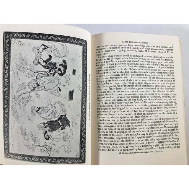 Magenta Painting in Islam by Sir Thomas W. Arnold, Book 1965 For Sale - Image 8 of 9