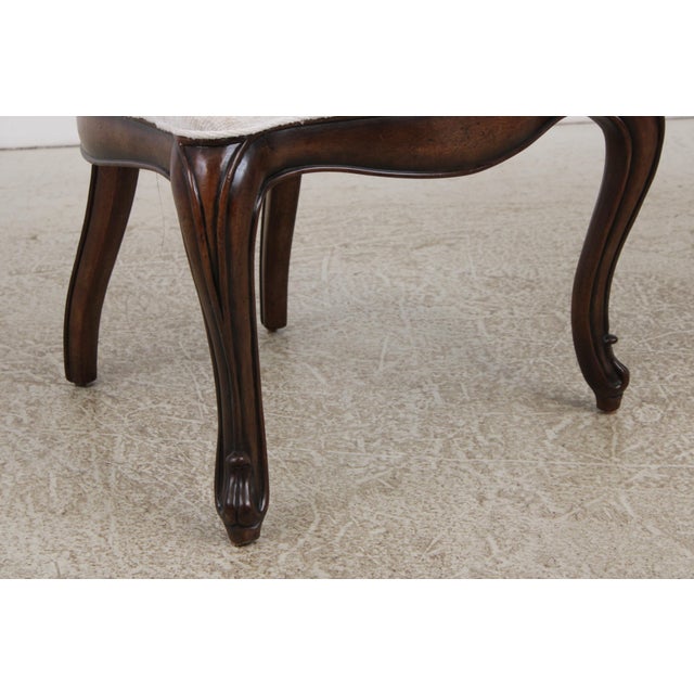 Set of 6 Henredon Pierced Back Dining Room Chairs For Sale - Image 9 of 18