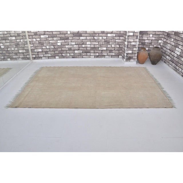 1940s Oversize Oushak Floral Handknotted Rug For Sale - Image 10 of 10