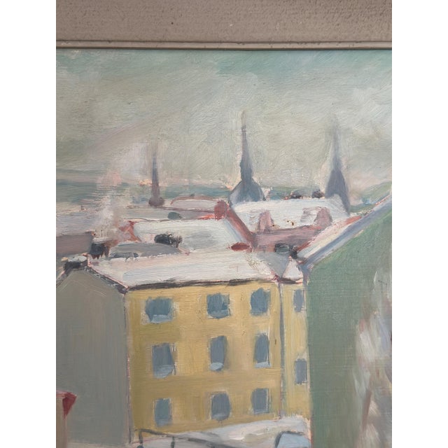 Malte Nyberg Tolf, Gothenburg, 1960s, Oil on Panel For Sale - Image 9 of 12