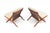 Brown Mid 20th Century Pair of Folke Ohlsson Scissor Chairs in Teak for Dux For Sale - Image 8 of 12