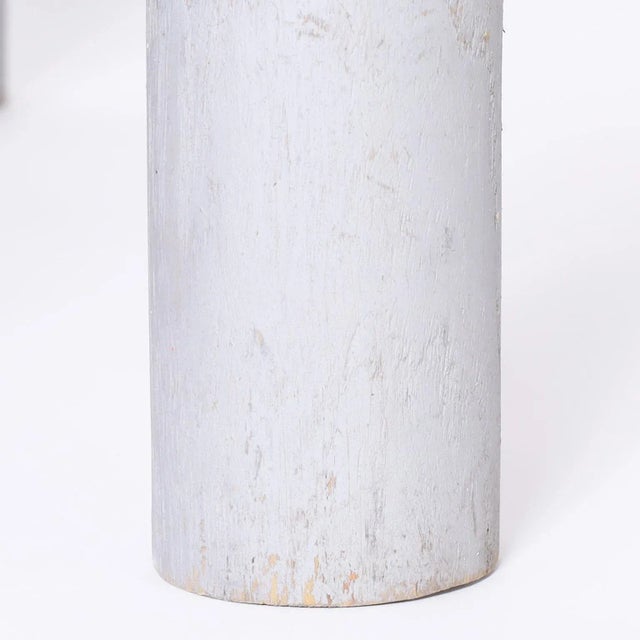 Set of Twenty One Antique Skittle Pins For Sale - Image 9 of 10