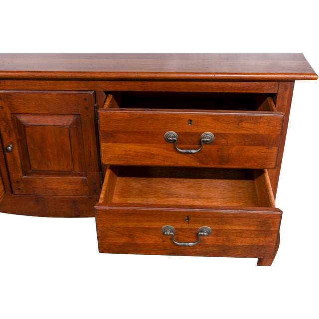 Vintage Lexington Bob TimberLake Qual Hunter's Sideboard Buffet & Matching Mirror | For Sale - Image 6 of 11