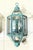 American Pair of Vintage Solid Brass & Beveled Glass Wall Lantern - Sconces - Verdigris For Sale - Image 3 of 17