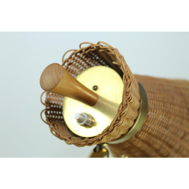 Mid-Century Modern Kiwi Floor Lamp by J. T. Kalmar for Kalmar, 1940s For Sale - Image 3 of 18