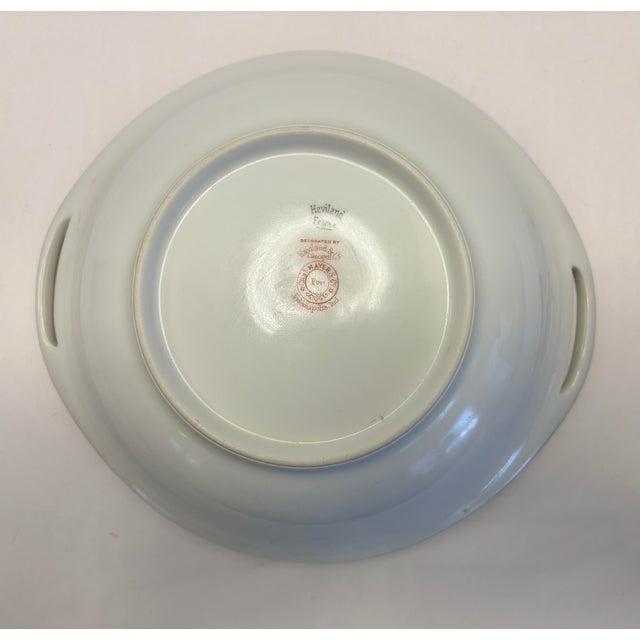 Ceramic Antique Haviland Limoges French Porcelain Serving Set for Chas. Mayer & Co., Gilt Whiteware, C. 1900 For Sale - Image 7 of 10