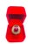 Contemporary Bochic “Orient” Vintage Ruby & Yellow Sapphire Ring Set In 18K Gold & Silver For Sale - Image 3 of 14