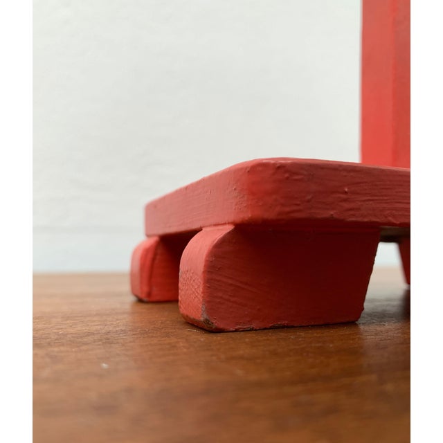 Mid-Century Wooden Plant Stand, 1960s For Sale - Image 15 of 18