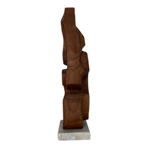 Abstract Wood Sculpture "Study" by Artist Scott Donadio
