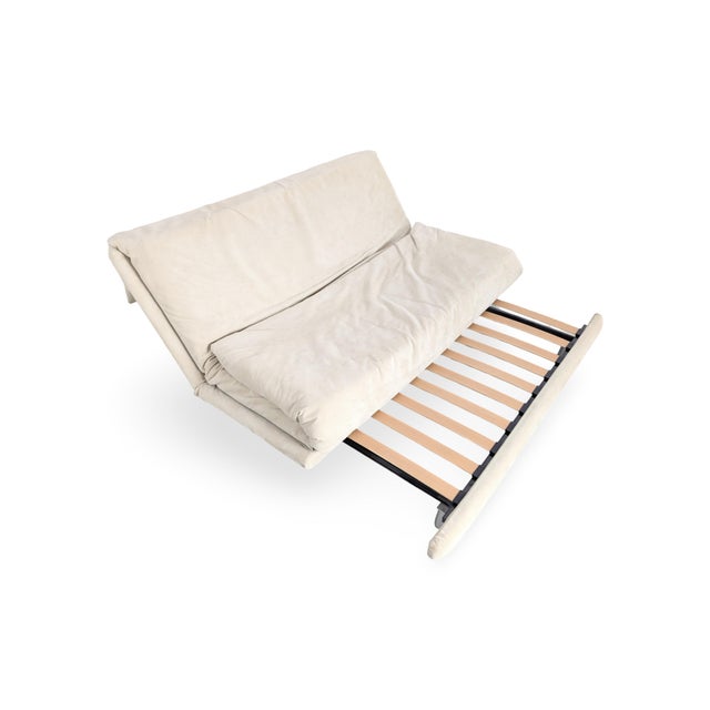 Animal Skin Multy Sofa Bed in Suede and Beige from Ligne Roset For Sale - Image 7 of 12
