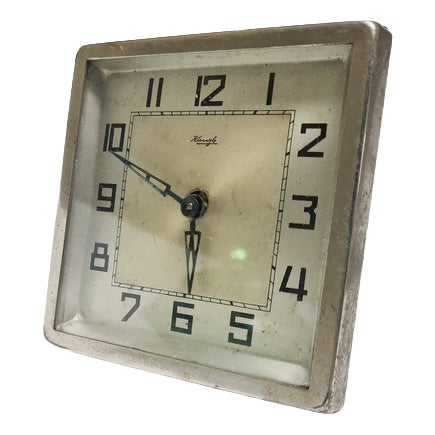 Art Deco German Clock from Kienzle, 1930s For Sale