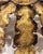 Vintage Banci Firenze Style Hand-Gilt Oak Leaf Pendant Light For Sale - Image 9 of 12