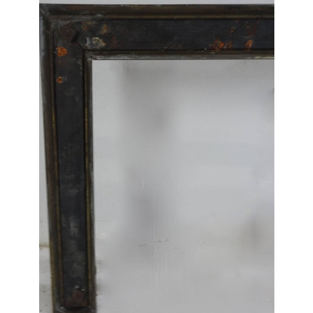 Brass French Mid Century Brass Fireplace Fender For Sale - Image 8 of 10