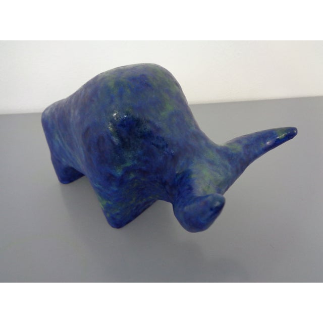 Large Studio Ceramic Bull from Otto Keramik, 1960s For Sale - Image 12 of 18