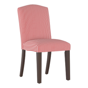 Cami Dining Chair in Red Candy Stripe