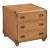 Laguna Sapphire Woven Trunk Bedside Table For Sale