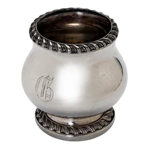 Early 20th Century European Silver Plate Opened Sugar Bowl