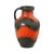 Large Orange Fat Lava Vase from Carstens Tönnieshof, West Germany, 1960s For Sale - Image 4 of 11