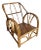 1950s -Century Bamboo & Rattan Lounge Chair For Sale