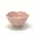 Ceramic Pink Petite Footed Serving Bowl Curation - Group of 3 For Sale - Image 7 of 9