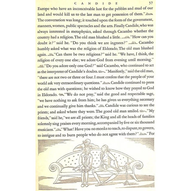 "Candide" 1937 Voltaire, Arouet De For Sale In New York - Image 6 of 9