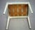 Antique Gustavian Ottoman in Wood and Textile, 1900 For Sale - Image 4 of 5