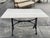 Stone French Natural Stone & Iron Bistro Table For Sale - Image 7 of 9