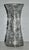Antique (1920's) Brilliant Heavy Hand Cut Crystal Vase. Etched. The Measurements: 5.5" Diam. x 12.5"H. Flat Rate Shipping $25