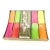 Mid Century Bright Colorful Set of Stretchy Fabric Coasters For Sale - Image 9 of 9