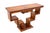 Vintage Art Deco Console Table with Geometric Design, 1950s For Sale - Image 4 of 13
