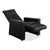 Shane Lounge Chair in Black Leather from Brühl For Sale - Image 5 of 17