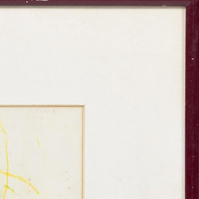 Porto School Artist, Untitled, 20th Century, Mixed Media on Paper For Sale - Image 4 of 6
