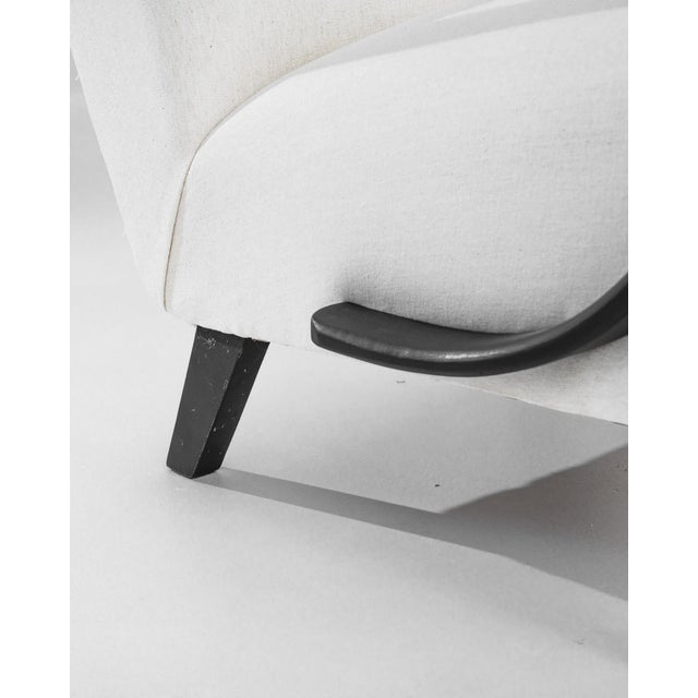 Jindrich Halabala 1950s Czech Wooden Armchair by J. Halabala For Sale - Image 4 of 5