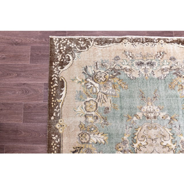 Textile Vintage Area Rug, 1960s For Sale - Image 7 of 12