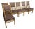 1970s Henredon Attributed Bamboo Rattan Dining Chairs - Set of 8 For Sale