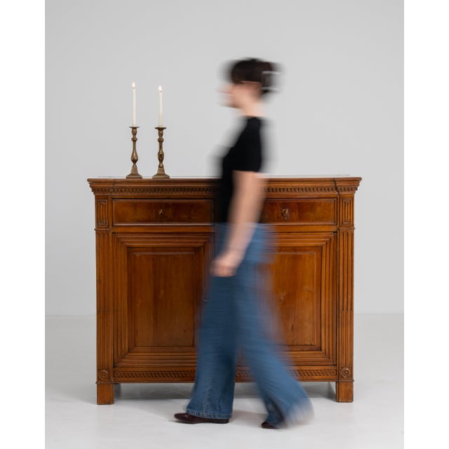 19th Century Oak Louis XVI Buffet For Sale - Image 18 of 18